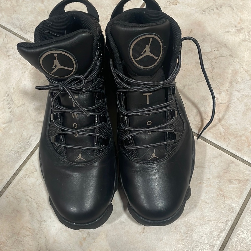 Men’s air Jordan black sneaker boots